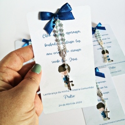 Pagela personalizada com mini dezena