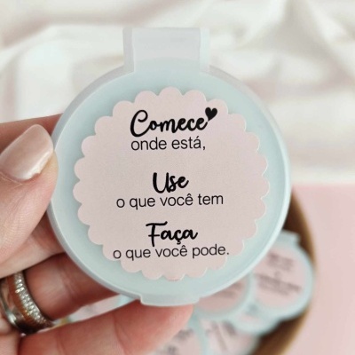 Espelho de Bolsa personalizado