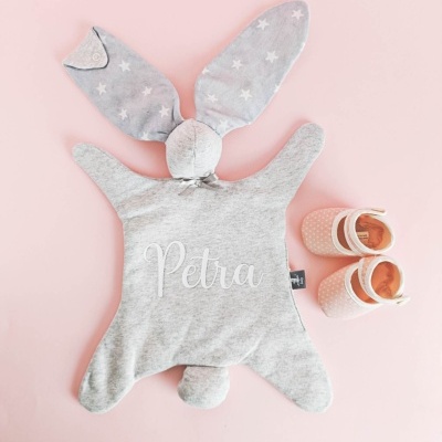 Naninha (Doudou) Orelhinhas personalizada com nome