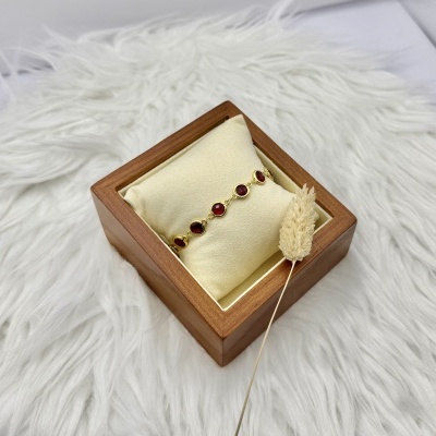 Pulseira Bordeaux