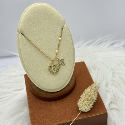 Colar 2 Medalhas Escapulário