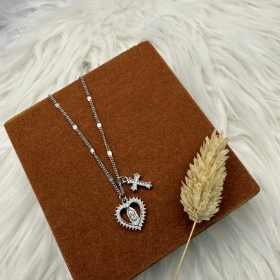 Colar 2 Medalhas Escapulário