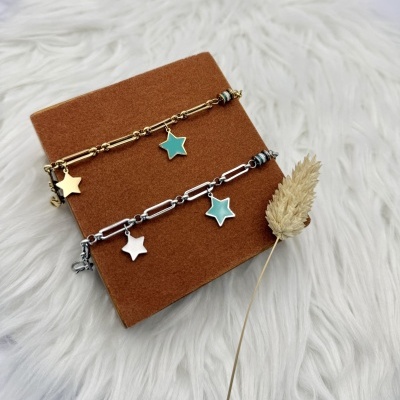 Pulseira Estrela Azul