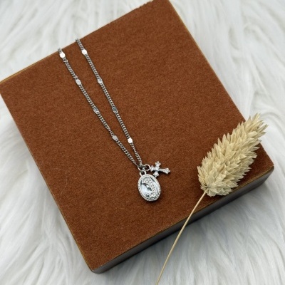 Colar 2 Medalhas Escapulário