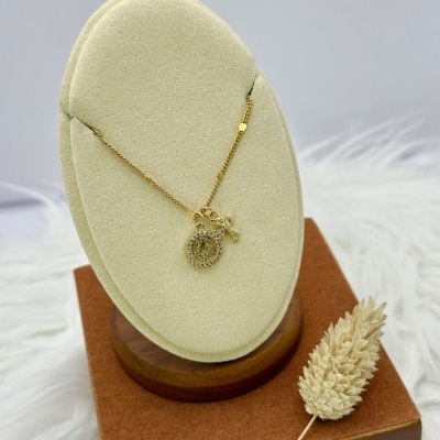 Colar 2 Medalhas Escapulário