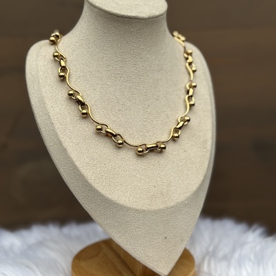 Colar de Malha Ligada