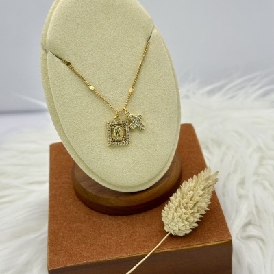 Colar 2 Medalhas Escapulário