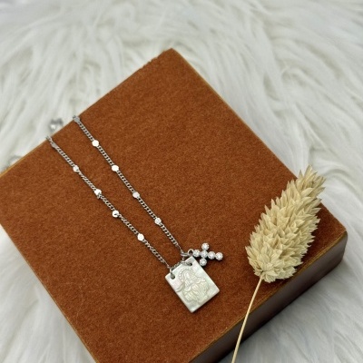 Colar 2 Medalhas Escapulário