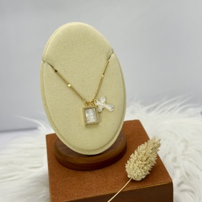 Colar 2 Medalhas Escapulário