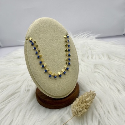 Colar Azul Cobalto