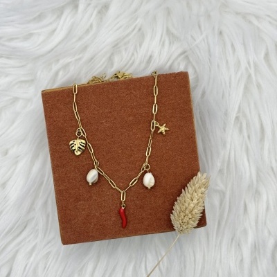 Colar Charm Malagueta