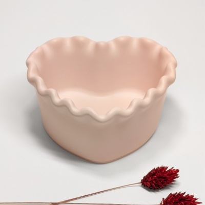 Porta Jóias Coração Ondulado