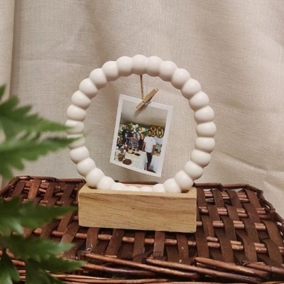 Moldura Bubble (com fotografia e suporte)