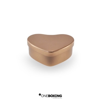 Embalagem de metal em forma de coração - L45