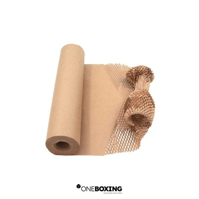 Rolo de papel perfurado – Honeycomb (papel favo de abelha) Rolo de papel perfurado – Honeycomb (papel favo de abelha)