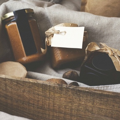 Embalagens de Cartão para Cabazes de Natal