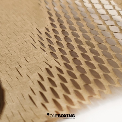 Rolo de papel perfurado – Honeycomb (papel favo de abelha)