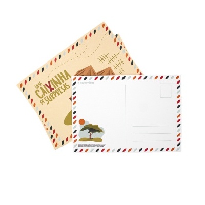 Postal O Secretário - Uma Caixinha de Surpresas