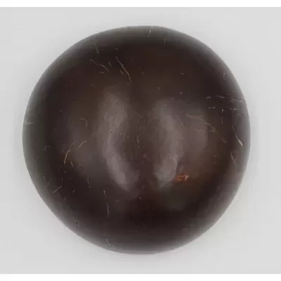 tigelas de coco dourada