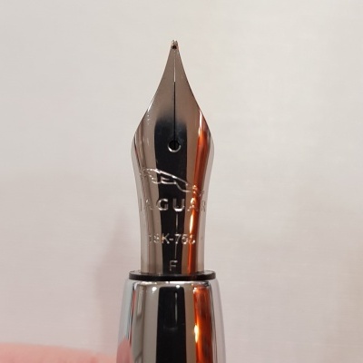 Caneta Jaguar com aparo em ouro