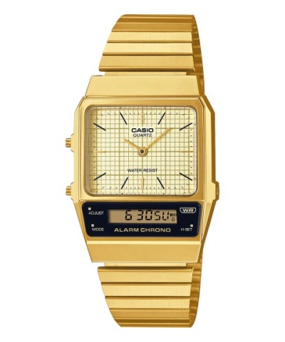 Relógio Casio Vintage Edgy Relógio AQ-800EG-9AEF