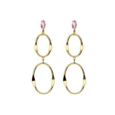 Brincos de prata Victoria Cruz