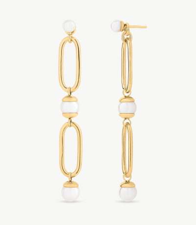 Brincos  MAJORICA Longos By Fernanda Serrano