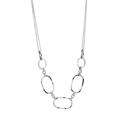 Colar Prata Argolas