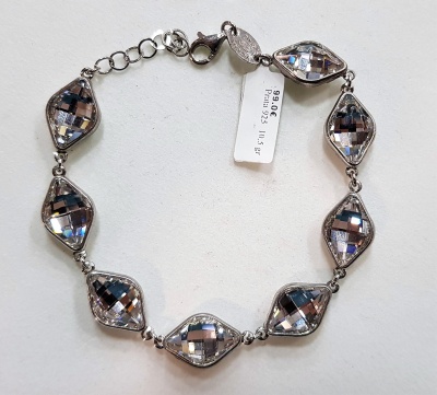 Pulseira prata Victória Cruz