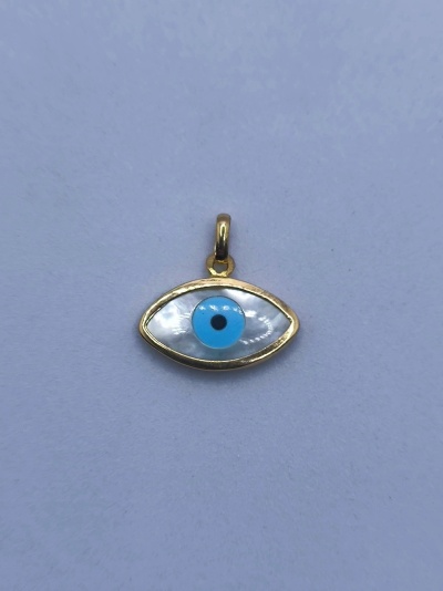 Medalha ouro olho Turco
