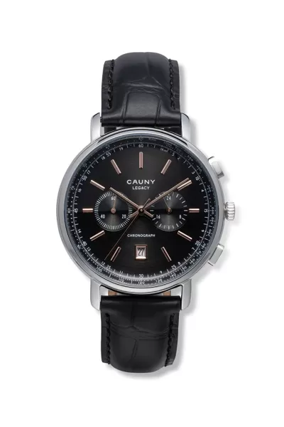 Relógio Cauny Legacy Bicolour Black Chronograph