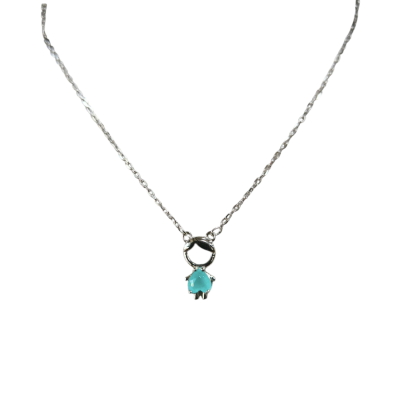 Colar de prata menino