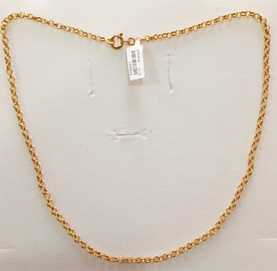 Fio ouro malha cordão