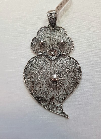 Medalha Coração Filigrana