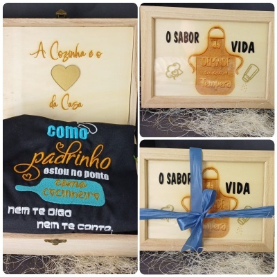 Caixa Avental Padrinho