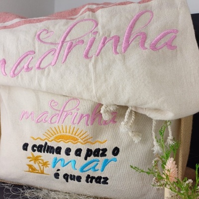 Saco de Praia com toalha Madrinha