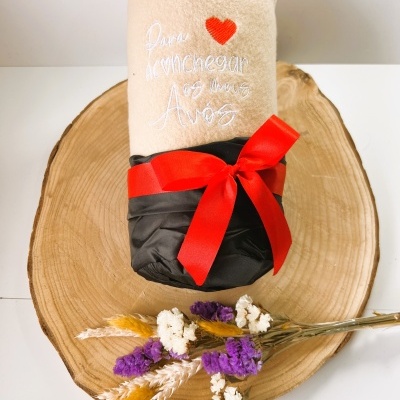 Manta para aconchegar os Avós