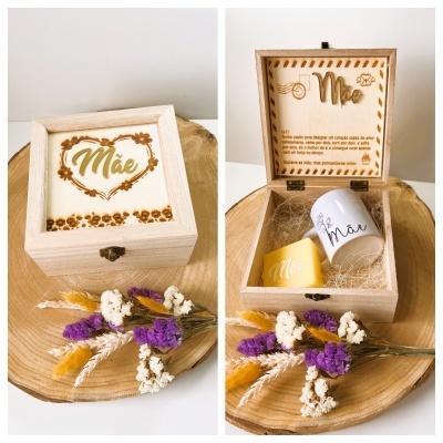 Caixa  Caneca e Sabonete