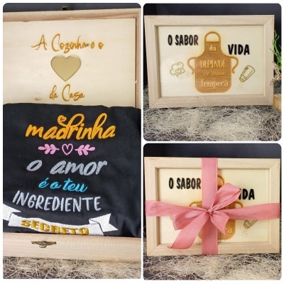 Caixa Avental Madrinha