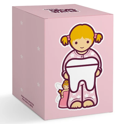 Fada dos dentes com Menina (rosa)