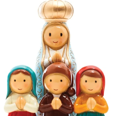 N. Srª. de Fátima e 3 Pastorinhos