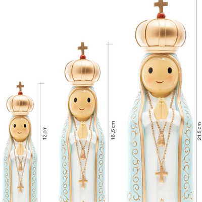 Nossa Senhora de Fátima, 16,5cm (média)