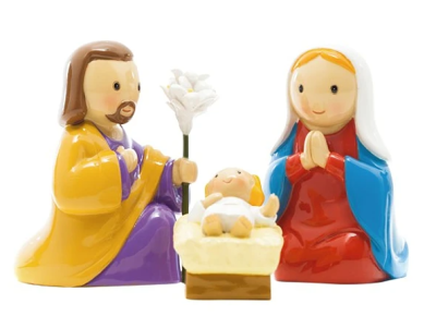 Menino Jesus c/ Nossa Senhora e S. José