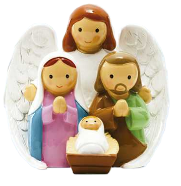 Sagrada Família Com Anjo de Guarda