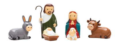 Presépio simples (6peças)