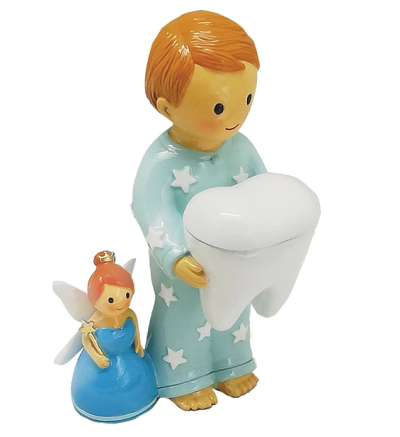 Fada dos dentes com Menino (azul)