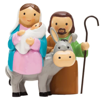 Sagrada Família com Burro