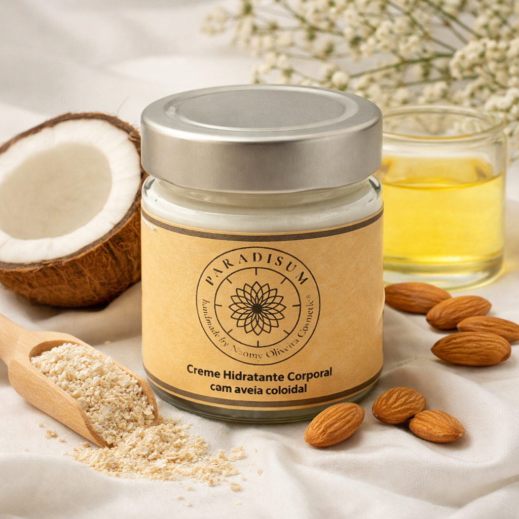 Creme&#x20;Corporal&#x20;Hidratante&#x20;com&#x20;Aveia&#x20;Coloidal