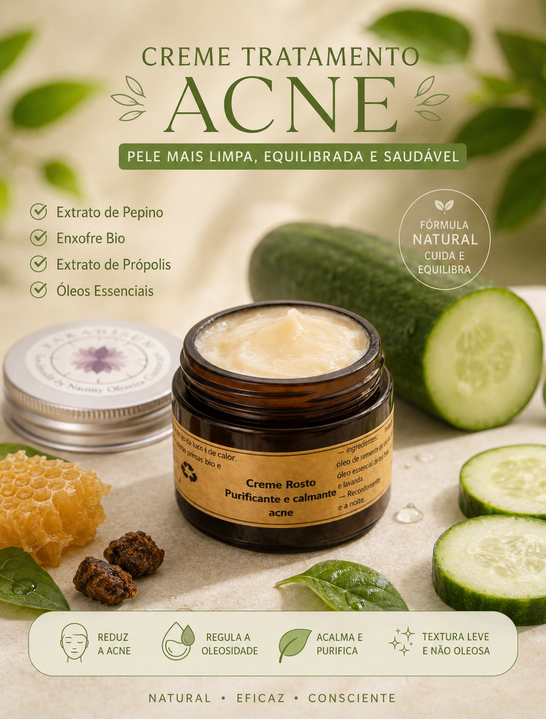Creme&#x20;Rosto&#x20;Tratamento&#x20;Acne
