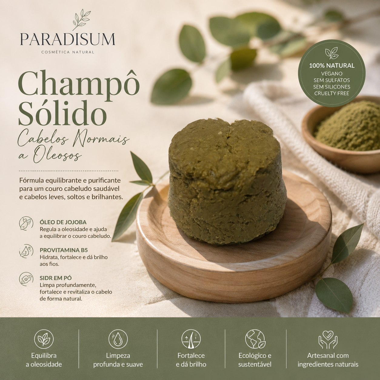Champ&#x00F4;&#x20;s&#x00F3;lido&#x20;cabelos&#x20;normais&#x20;oleosos